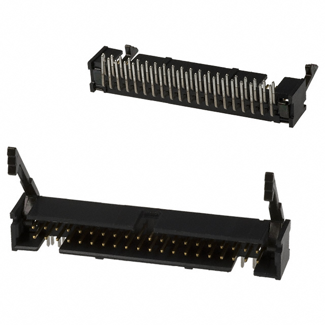 104130-7 TE Connectivity AMP Connectors  Embases à broches mâles